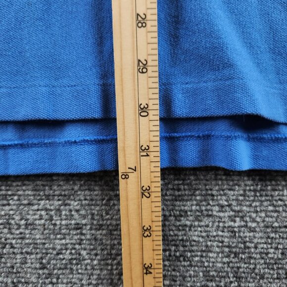 Polo Ralph Lauren 3XLT Short Sleeve Blue Polo Shirt Pink Embroidery Logo Cotton - Picture 10 of 16